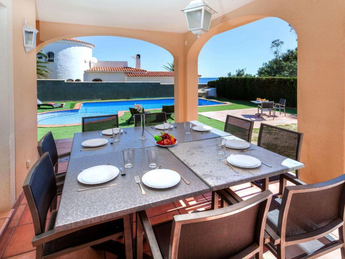Villa Villa Caleta By Interhome Les Tres Cales Exterior foto