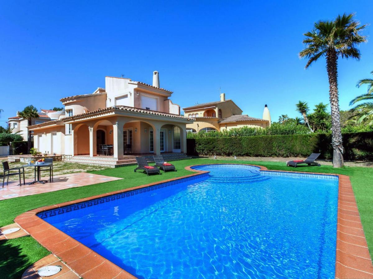 Villa Villa Caleta By Interhome Les Tres Cales Exterior foto